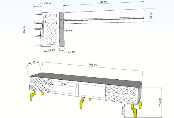 Monza Duvar Ünitesi
